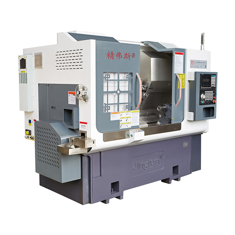 Dhuwur Power Turret Turning lan Milling Compound Machine