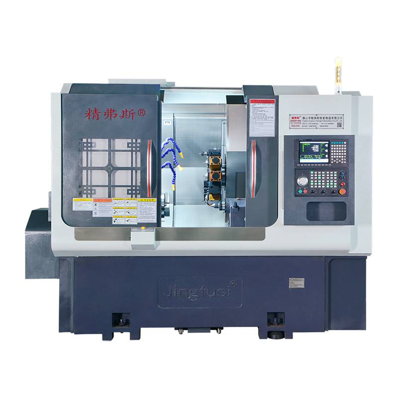 Dhuwur-Speed ​​Turret Nguripake lan Milling Machine